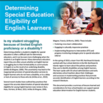Determining Special Education Eligibility Thumbnail
