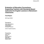 Evaluation of Education Connections Thumbnail