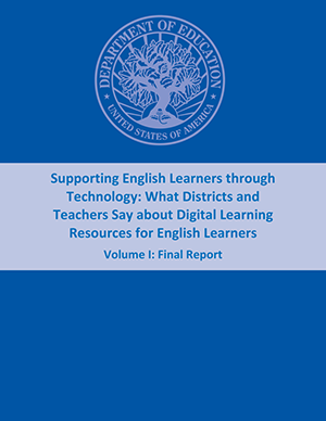 Supporting English Learners through Technology report cover